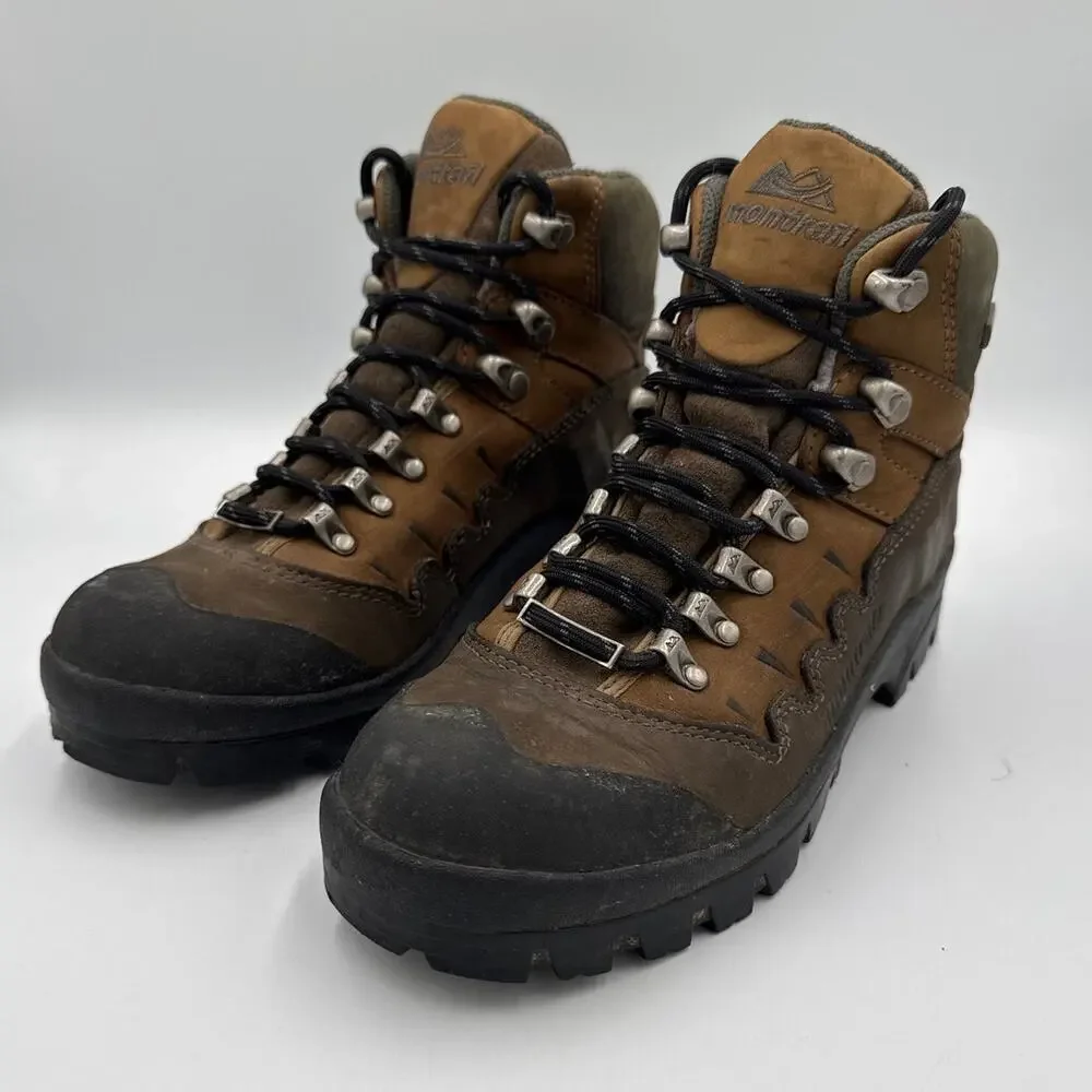Vintage Montrail Torre Gore-Tex Hiking Boots Womens 7.5 Genuine Leather Y2K Era
